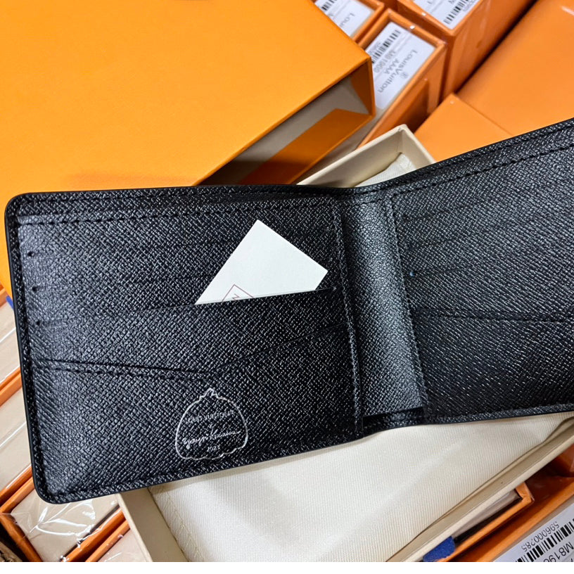 2023 New Trend Pumpkin Printed V Logo Wallet-WX202353002