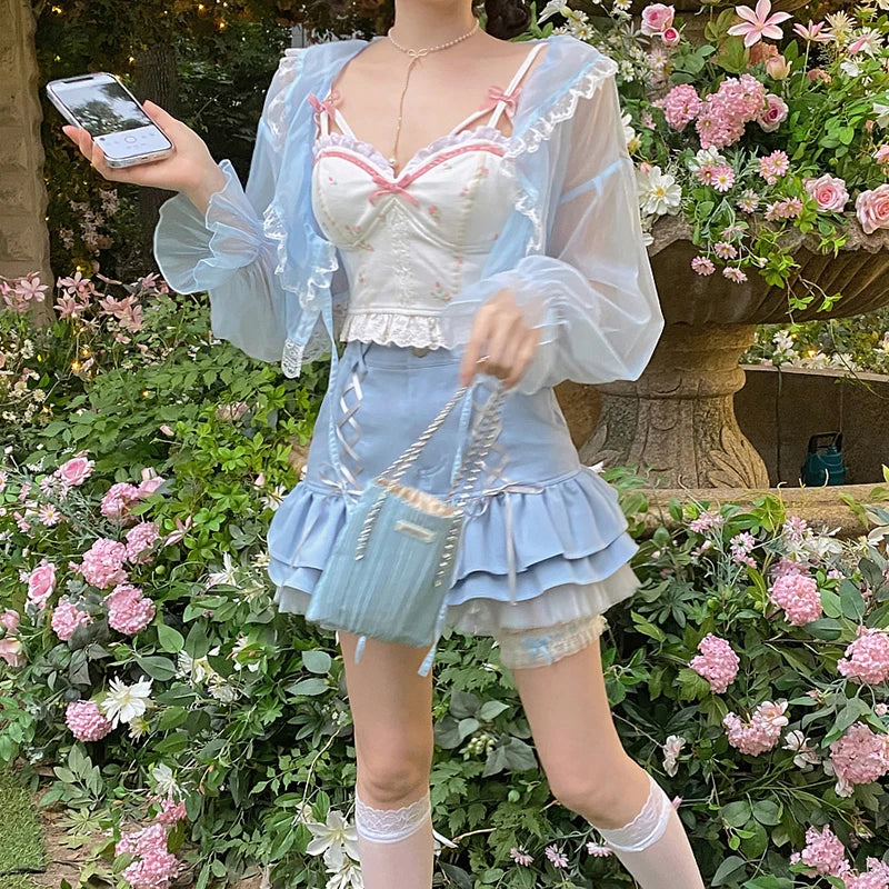 Women Thin Coat Casual Lace Summer Sun Protection Clothes Female Cardigan Shirt Clothing Tops Blouse For Woman