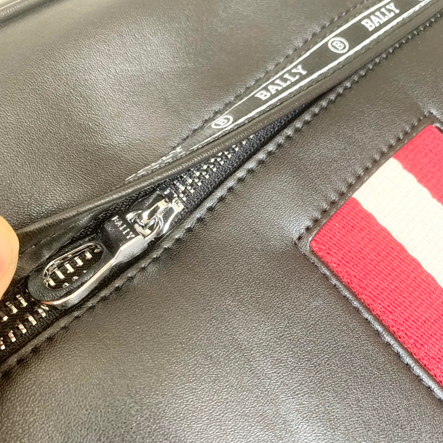 Black New 2024 Fashion style B Logo real leather Backpack bagsXC052024071908