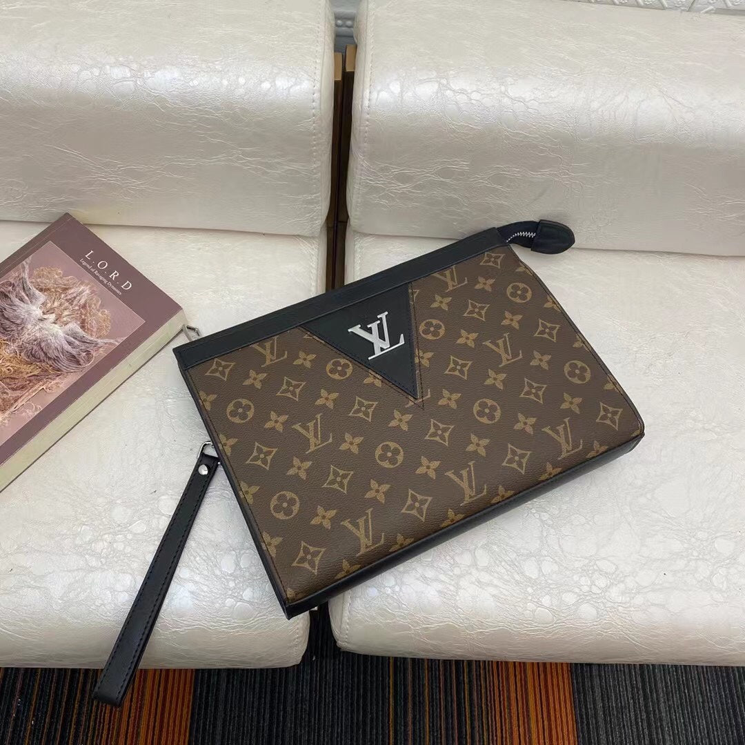 Black Leather High Quality V Logo Fashion Bags-XC052023090402