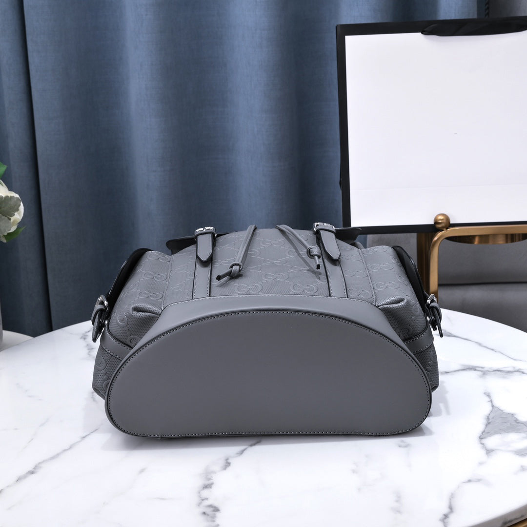 Black Leather New Classic Style G Logo Luxury Bags-PD05202372407