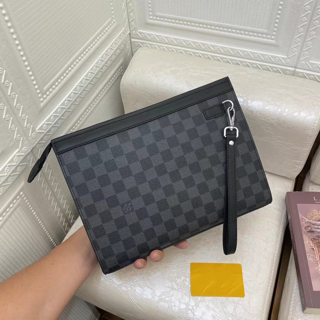 Black Leather High Quality V Logo Fashion Bags-XC052023090402