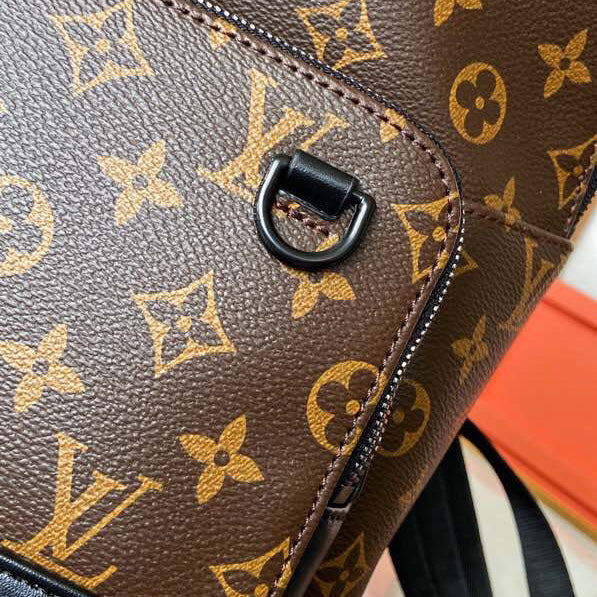 Brown New 2024 Fashion style V Logo real leather Backpack bagsXC052024071904