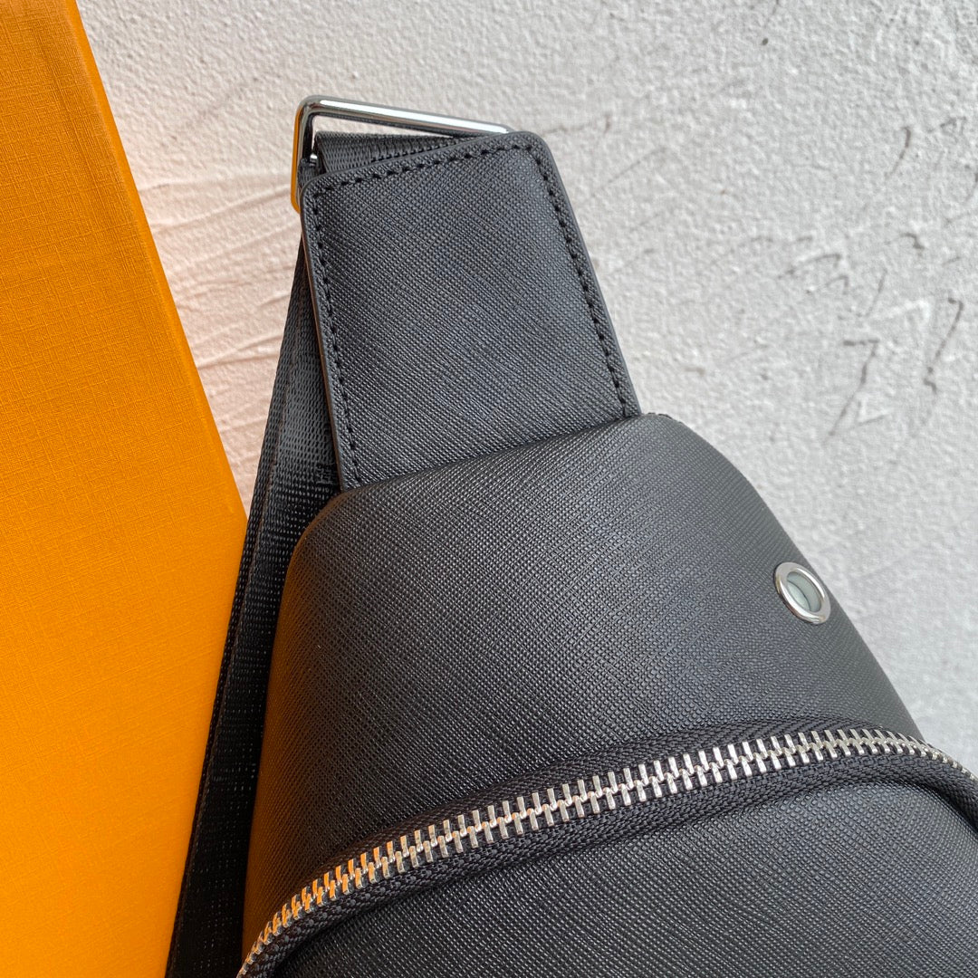 Black Leather High Quality V Logo Fashion Bags-XC052023090401