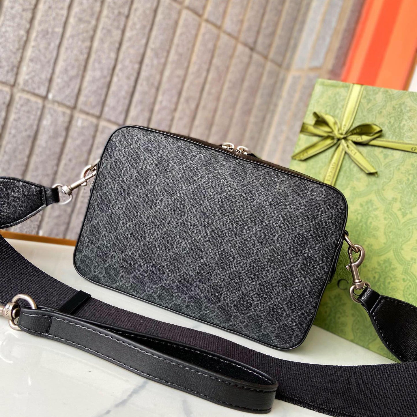Black Leather High Quality G Logo Fashion Bags-XC052023090405