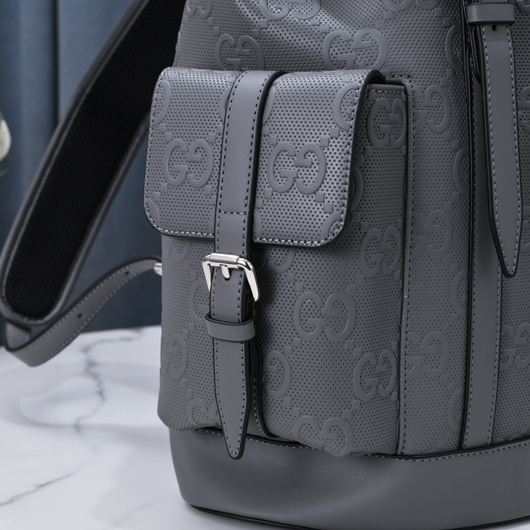 Black Leather New Classic Style G Logo Luxury Bags-PD05202372407