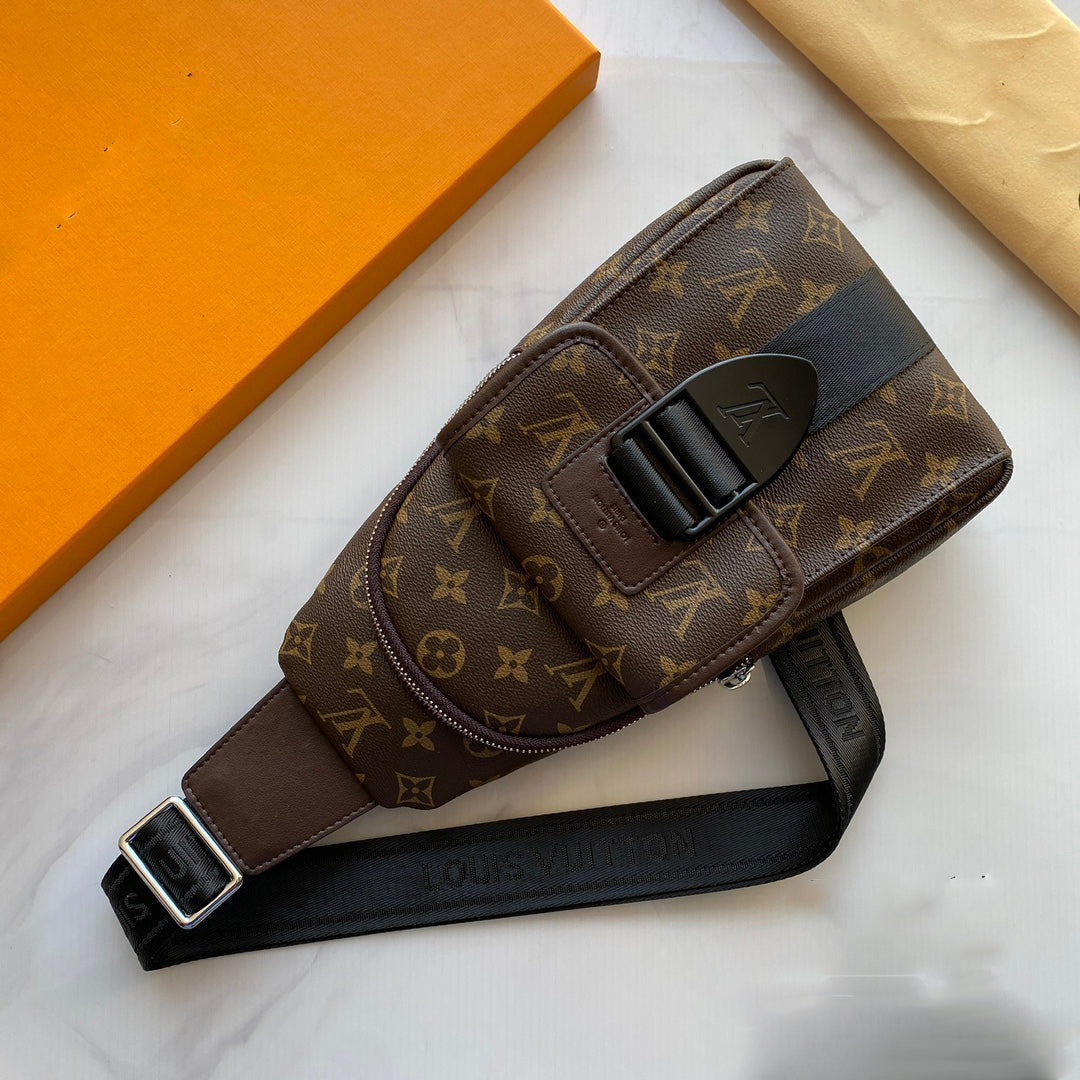 Black Fashion V Logo BagsXC0520240307010