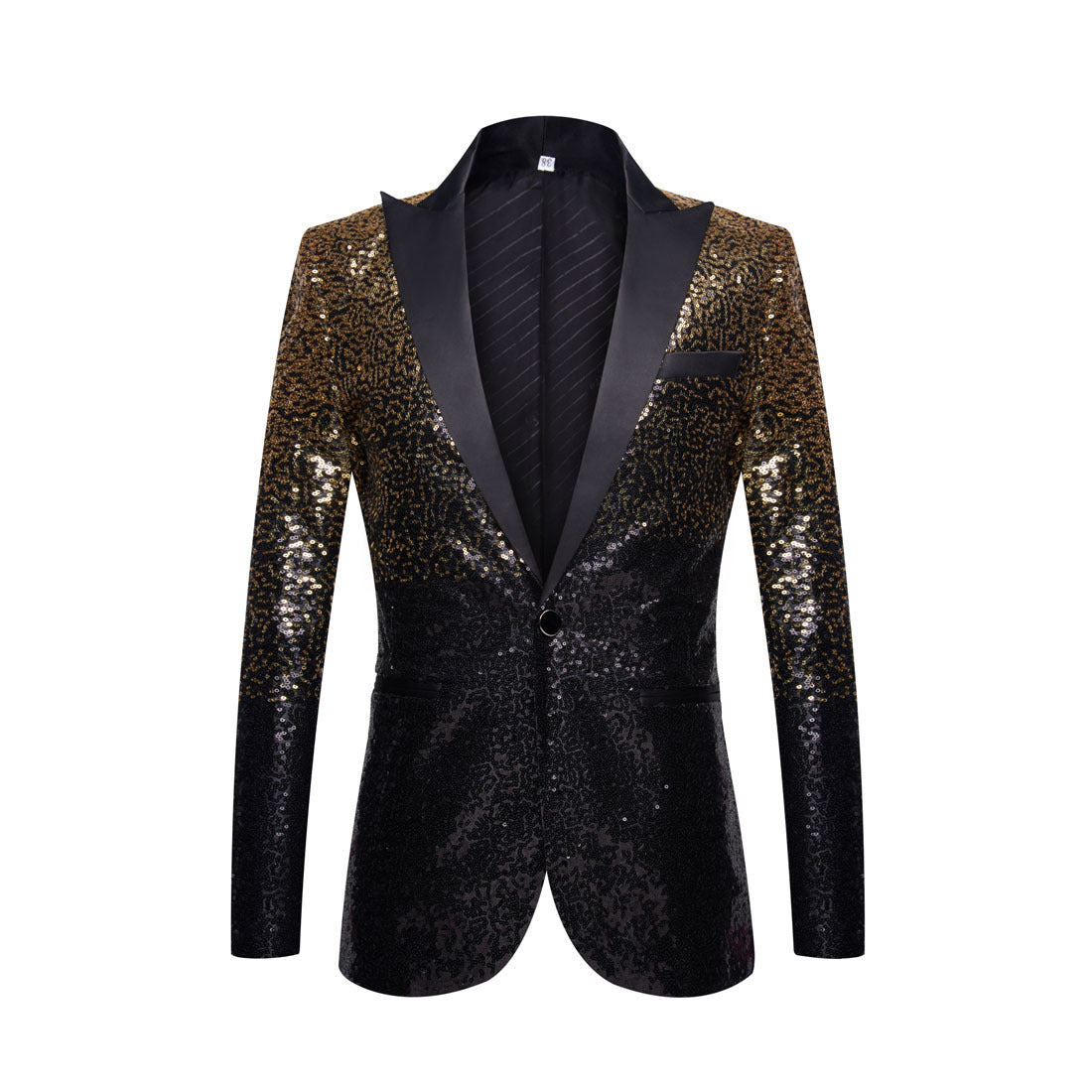 gradient sequin blazer