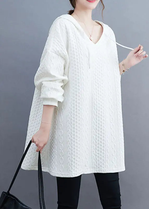 Bohemian Hooded Sweatshirt Long Sleeve