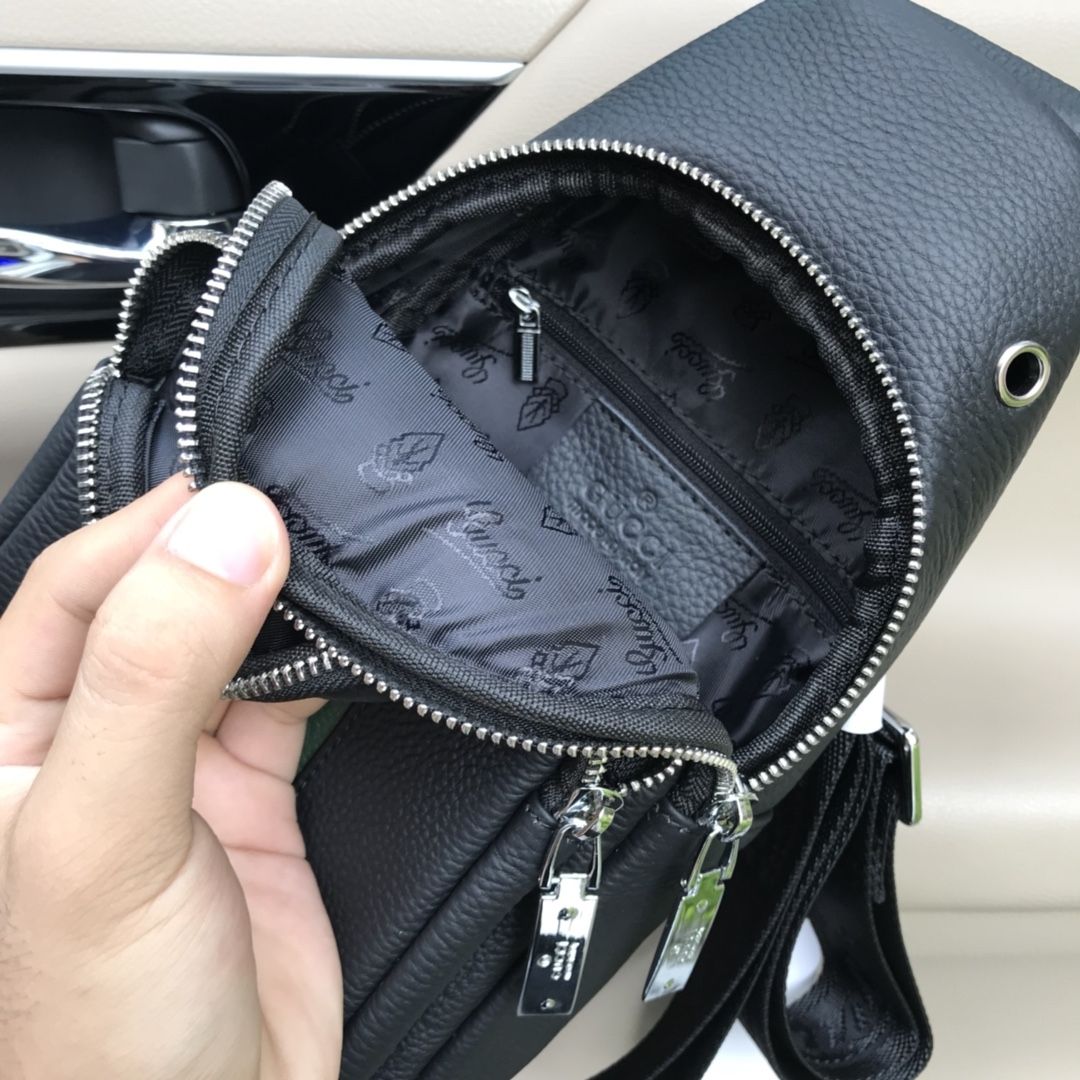 Black Fashion G Logo Chest BagsPD202352201