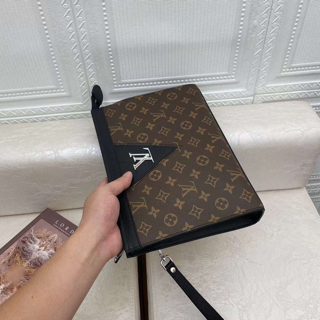 Black Leather High Quality V Logo Fashion Bags-XC052023090402