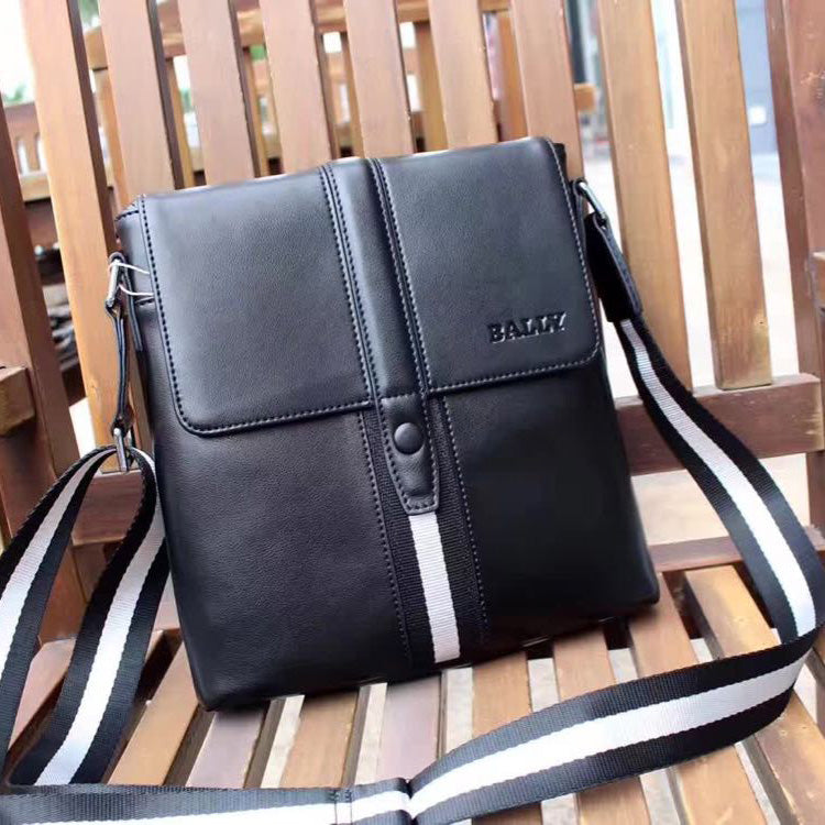 Black New 2024 Fashion style B Logo real leather Backpack bagsXC052024071905