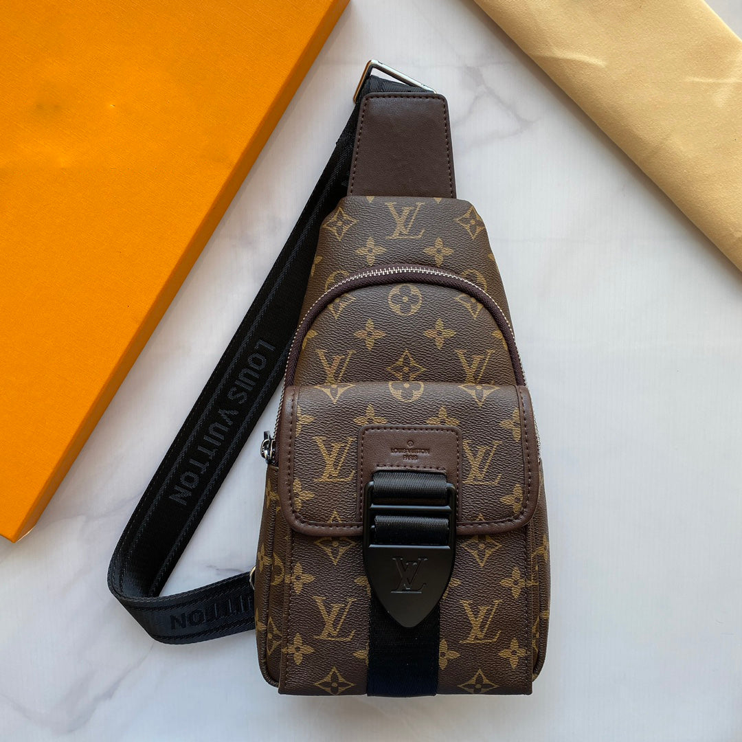Black Fashion V Logo BagsXC0520240307010