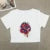 The fashion brand is shoulder-wearing women pure want short-sleeved T-shirt new explosive all matching slimming spice girls