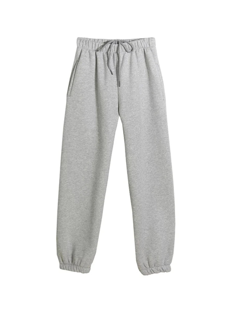Casual New Fashion Hoodies Suit Women Winter Spring Solid Tracksuit Two Pieces Set Sports Pullover Sweatpants Sweatshirt Mujer