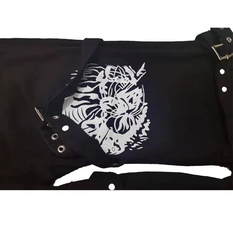 Black Gothic Pencil Pants Rivet High Waist Woman Slim Body Dark Goth Pant 2024 Women Punk Aesthetic Clothes Vintage Streetwears