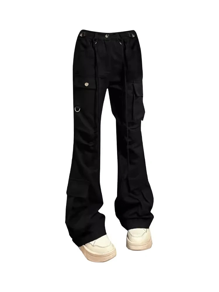 Woman New Trend Pants Aesthetics Trousers Kpop Sweatpants Gyaru Cargo Pants BF Style Bell Allmatch Bottoms Hiking Pant Y2K