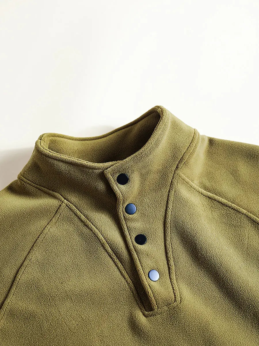 Women Solid Thicken Sweatshirt