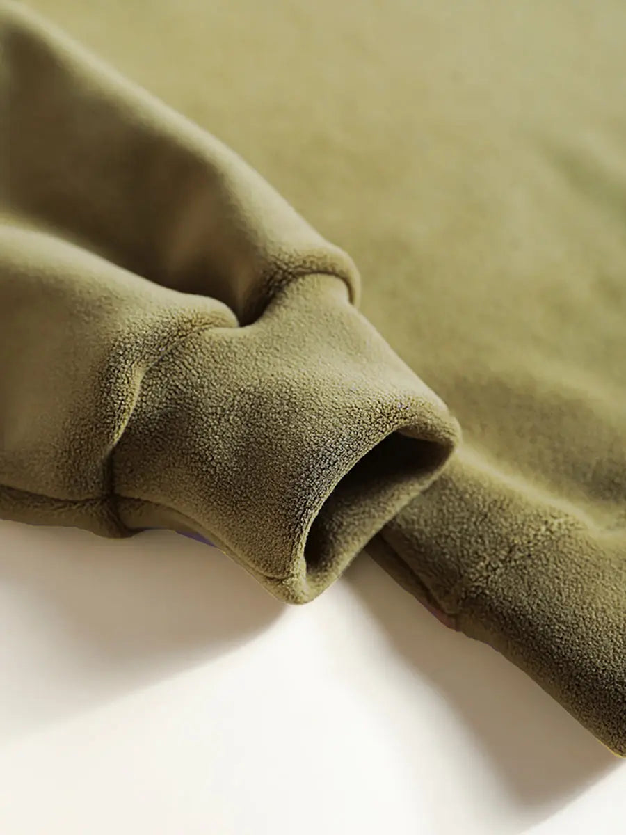 Women Solid Thicken Sweatshirt