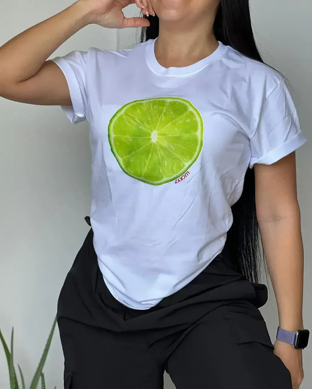 Y2K Casual Wine Bottle Graphic T-shirt