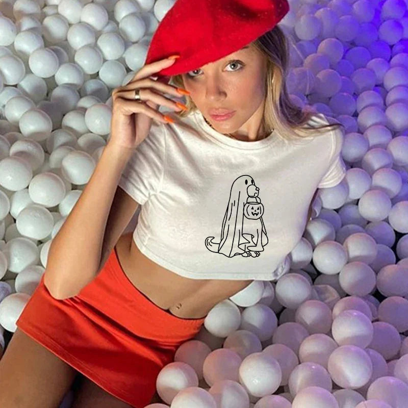 Y2k Gothic Harajuku Baby Tee T-shirt