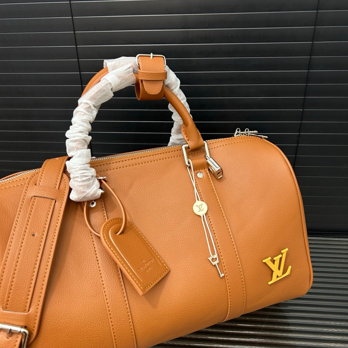 New Bright colors Handmade leather Men's Bags35cmPD052025082503