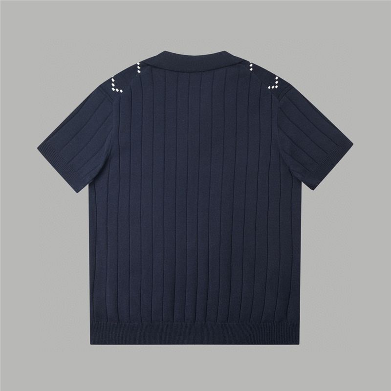 Black and White Cotton G Logo Men's T-shirtXC052025072509
