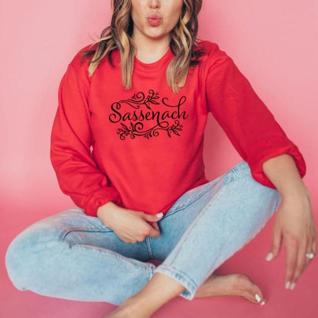 Women Sassenach Vintage Hoodies