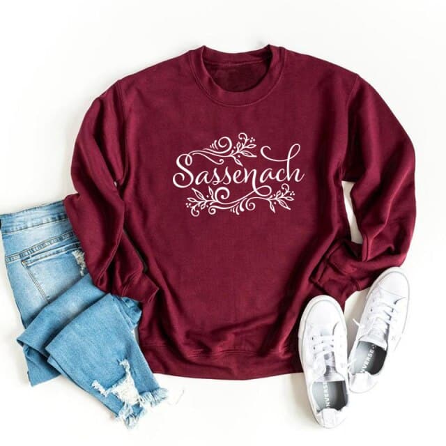 Women Sassenach Vintage Hoodies