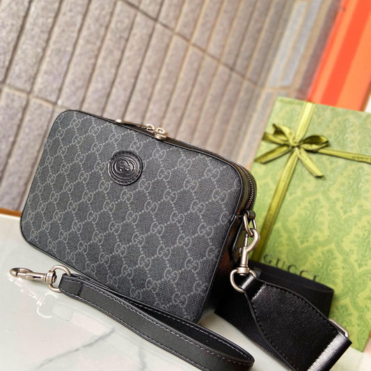 Black Leather High Quality G Logo Fashion Bags-XC052023090405