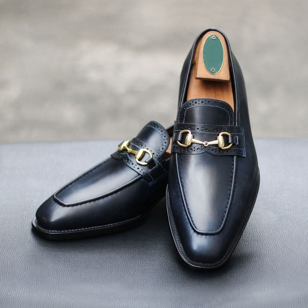 Genuine Leather Handmade Fashion Man Dress Shoes04