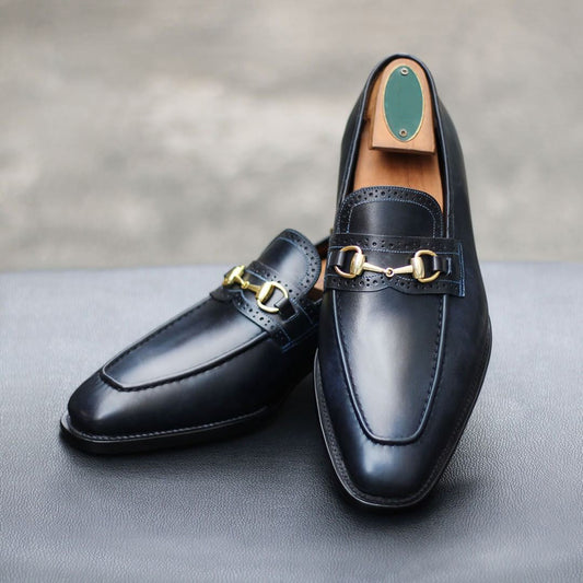Genuine Leather Handmade Fashion Man Dress Shoes04