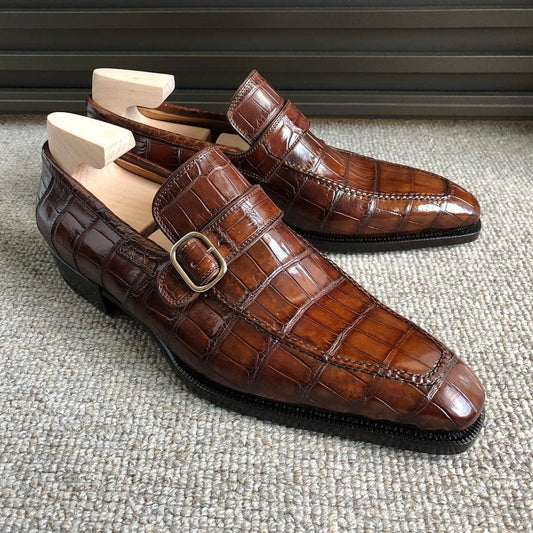 2022 Handmade High Quality Red Men Dress Shoes
