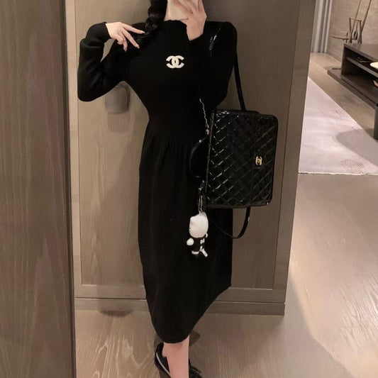 Black New Fashion C Logo Women's DressPD052024120402