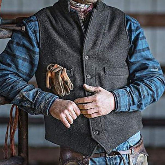 Fashion England Style Men Formal Vest 05