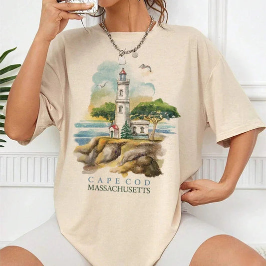 Cape Cod Massachusetts Travel T-shirt