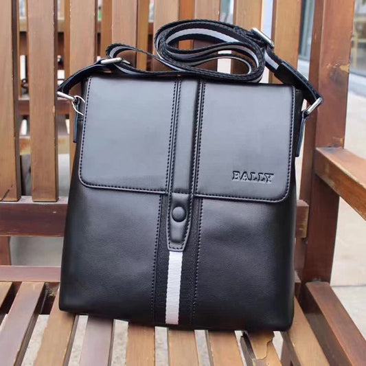Black New 2024 Fashion style B Logo real leather Backpack bagsXC052024071905