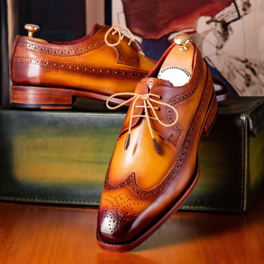 Trendy Color Style Men Dress Shoes T13