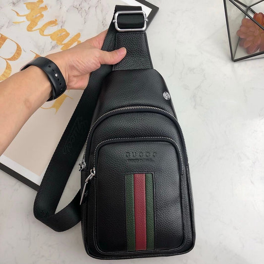 Black Fashion G Logo Chest BagsPD202352201