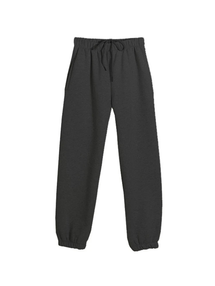 Casual New Fashion Hoodies Suit Women Winter Spring Solid Tracksuit Two Pieces Set Sports Pullover Sweatpants Sweatshirt Mujer