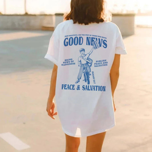 Cartoon Christian Bible Verse T-shirt